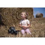 Legíny bio sv. broskvová kvítka Little Angel 