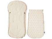 Letní fusak z bio bavlny do kočárku i autosedačky 