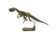 Vejce dinosaurus 3D kostra plast 18cm