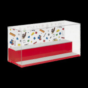 Herní a sběratelská skříňka LEGO ICONIC - Červená
