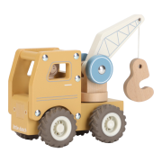 Autojeřáb dřevěný Little Dutch