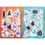 Moje první samolepkování Ledové království