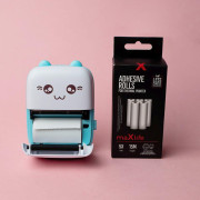 Dětská termotiskárna Maxlife MXTP-100 modrá