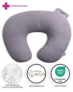 Mušelínový polohovací polštář MiniRelax 140 cm Babymatex