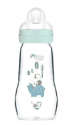 Dětská antikoliková skleněná láhev Feel Good 260 ml MAM