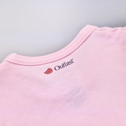 Body šaty tenké KR set Outlast® - růžová baby/sv.růžová kopretiny