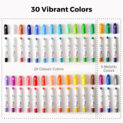 Temperové barvy v tyčince omyvatelné 30 ks