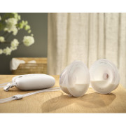 Odsávačka mléka elektrická Hands-Free Duo Premium Plus SCF532/11 + dárek Philips AVENT