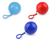 Pláštěnka jednorázová v kouli s karabinou