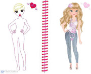Princess TOP Pocket designs (modrá)