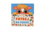 Knížka Pátrej na farmě 20 x 20 x 1,5 cm