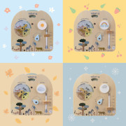 Dřevěná Montessori deska Počasí