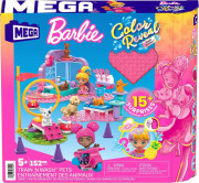 Mega construx Barbie color reveal trénuj a pečuj o mazlíčky