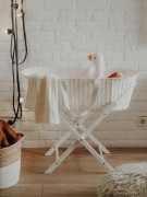 Stojan na Mojžíšův košík pro miminko Smart White Ahojbaby