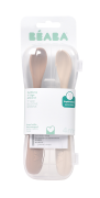První lžičky silikonové 2 ks s pouzdrem Beaba
