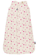 Letní spací pytel biobavlna fuchsiové hvězdičky Kaarsgaren