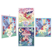 Kreativní sada Štrasové kamínky nalepování Magické víly Janod