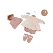 Realistická panenka Vera se zvuky a měkkým látkovým tělem 33 cm Llorens