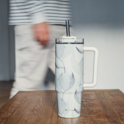 Nerezový termohrnek s brčkem Stream Quokka 950 ml