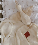 Pletená deka Bamboo Diamond 80x100 cm Infantilo