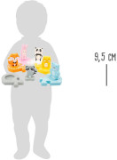 Dřevěné vkládací puzzle zvířátka small foot 