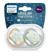 Šidítko Ultra air noční 18 m+ neutral, 2 ks Philips Avent