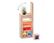 Wonderworld Dřevěné chrastící duhové kostky