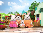 Rodina králíků Hoppingood Li‘l Woodzeez