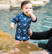 Baby neoprén - body -Shark Reef