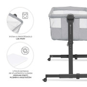 Postýlka dětská polohovatelná Nestee Up2 Kinderkraft