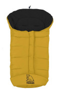 Fusak nylon/fleece Eisbärchen - Okrová/černá