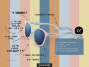 Dětské brýle polarizované s pouzdrem 2024 - 0/12  měsíců