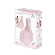 Pojízdná postýlka pro panenky s nebesy a peřinkou Sophie 2025 DeCuevas