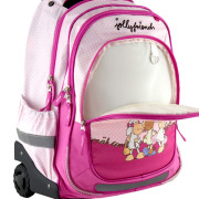 Školní batoh trolley Nici - Jolly Friends - růžový