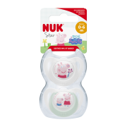 Dudlík Star Peppa Pig (0-6 m.) 2 ks Nuk