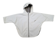 Podzimní bunda do deště námořnická bílá Česká výroba Babyservice Vel. 18 měs