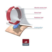 Čepice laponka fleece bambus Outlast® Hnědý melír Little Angel