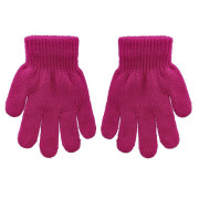 Dětské pletené prstové rukavice 4 - 6 let