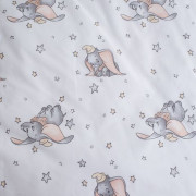 Povlečení do postýlky Dumbo grey 100 x 135, 40 x 60 cm Jerry Fabrics