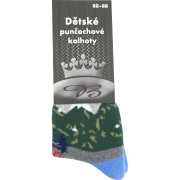 Punčochové kalhoty kojenecké Amina 08 extra silné modré