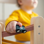 Hračka dřevěná závodní dráha Milky Way Wood of Mars 18m+ Cosmic Blue Petite&Mars