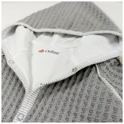 Kabátek podšitý wafle Outlast® Sv. šedá/bílá