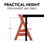 Jídelní dřevená židle Hauck Alpha+