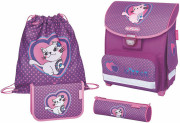 Školní taška Smart kočka vybavený SET Herlitz