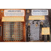 Samolepková únikovka Strašidelný hrad