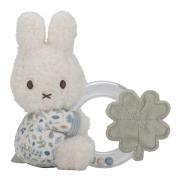 Chrastítko s korálky králíček Miffy Lucky Leaves Little Dutch