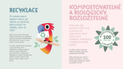 Bylinné vlhčené ubrousky s heřmánkem a aloe vera 56 ks Jackson reece