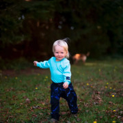 Dětské tepláky s vysokým pasem Blesk - černá Esito