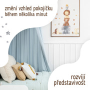 Nástěnné samolepky do dětského pokoje, Animal Pyramid Sipo