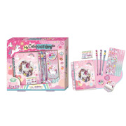 Barevná sada blok s jednorožcem